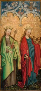 Santos Ursula e Catarina de Alexandria de Peter Murer