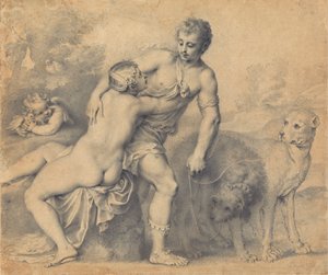 Vénus e Adónis de Peter Oliver