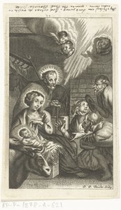 A adoração dos pastores de Peter Paul Bouché