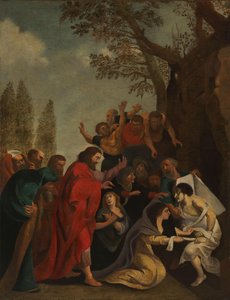A Ressurreição de Lázaro de Peter Paul Rubens (after)