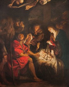 Adoração dos pastores de Peter Paul Rubens