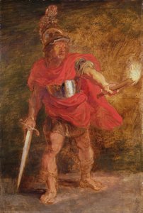 Eneias no Mundo Inferior (óleo sobre painel) de Peter Paul Rubens