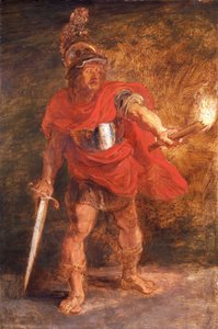 Enéias no submundo, c1600-1640. de Peter Paul Rubens