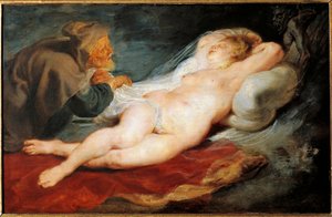 Angelica e o Eremita. De Orlando Furioso (Pintura de Peter Paul Rubens