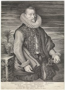 Arquiduque Albert da Áustria (gravura) de Peter Paul Rubens