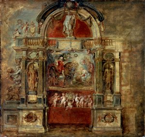 Chegada do Príncipe Ferdinand, 1634. de Peter Paul Rubens