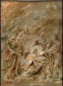 Nascimento do Delfim, Louis XIII, 1622. de Peter Paul Rubens