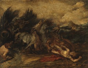 Morte de Hipólito de Peter Paul Rubens