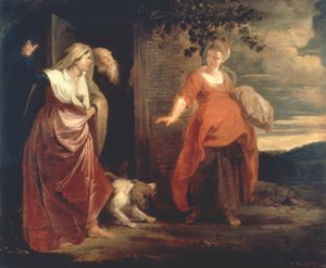 A partida de Hagar de Peter Paul Rubens