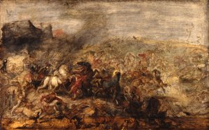 A conquista de Tunes por Carlos V (1535) de Peter Paul Rubens