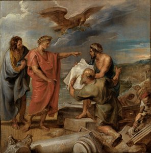 A fundação de Constantinopla de Peter Paul Rubens