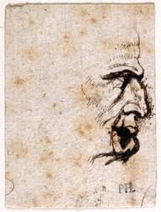 Galba, de dez desenhos de oito dos primeiros doze Césares, depois das medalhas de Giovanni da Cavino (caneta e tinta sobre papel) de Peter Paul Rubens