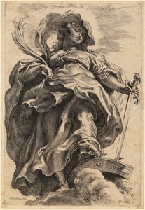 Santa Catarina de Peter Paul Rubens