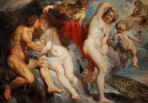 Ixion e Nefele. 1615 de Peter Paul Rubens