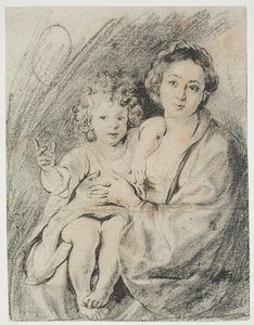 A Virgem Maria com o Menino de Peter Paul Rubens