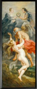 O triunfo da verdade de Peter Paul Rubens
