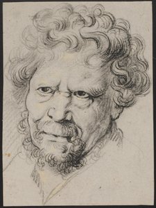 Cabeça de homem de Peter Paul Rubens