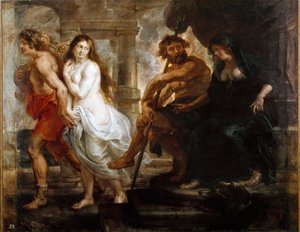 Orphee e Eurydice Painting de Peter Paul (Pierre-Paul) Rubens (ou Peter Paul ou Petrus Paulus) (1577-1640) 1636 Dim. 194x245 cm Madrid, Musee du Prado de Peter Paul Rubens