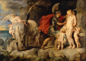 Perseu liberta Andrómaca de Peter Paul Rubens