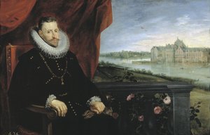 Retrato do arquiduque Alberto da Áustria 15591621, governador da Holanda espanhola, c. 1615 de Peter Paul Rubens