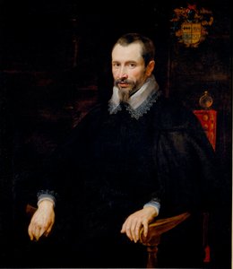 Retrato de Niccolo Pallavicino Pintura de Pierre Paul (Pierre-Paul) Rubens (ou Peter Paul ou Petrus Paulus) (1577-1640) 1604-1608 Sol. 105x92 cm Colecção privada de Peter Paul Rubens