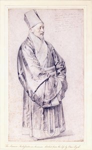 Retrato de Nicolas Trigault SJ em traje chinês, de Peter Paul Rubens