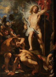 Ressurreição de Cristo, c.1611-12 (óleo sobre painel) de Peter Paul Rubens