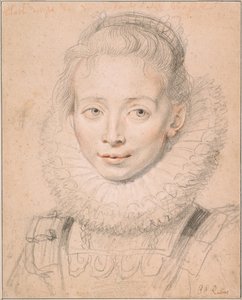Clara Serena, filha de Rubenss, foi nomeada dama de honra de Infanta Isabella, c.1623 de Peter Paul Rubens