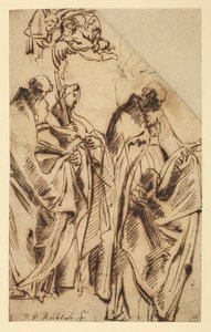 São Amandus e São Walpurga, c.1610 de Peter Paul Rubens