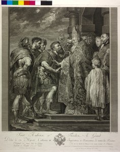 Santo Ambrósio de Milão de Peter Paul Rubens