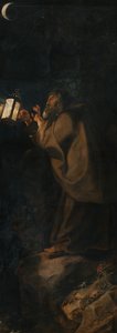 São Cristóvão e o Eremita, mesmo à porta do tríptico da Descida da Cruz de Peter Paul Rubens