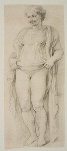 Hermafrodita em pé de Peter Paul Rubens