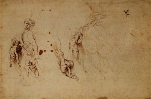 Estudo de Medéia matando seus filhos de Peter Paul Rubens