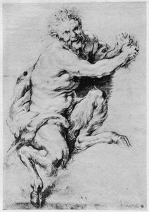 Estudo de um sátiro, 1913. de Peter Paul Rubens