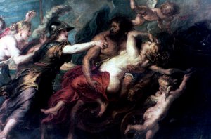 O rapto de Proserpina, 1632 de Peter Paul Rubens