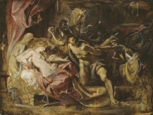 A captura de Sansão, 1609-10 de Peter Paul Rubens