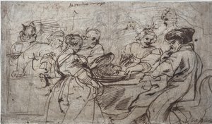 A Festa de Herodes, c. 1637-1638. de Peter Paul Rubens
