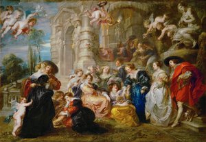 O Jardim do Amor de Peter Paul Rubens