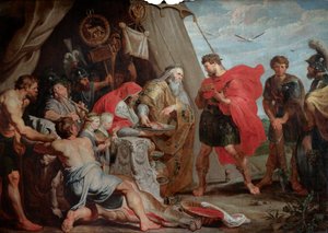 A interpretação da vítima de Peter Paul Rubens