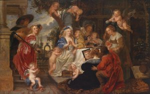 O jardim do amor de Peter Paul, Rubens