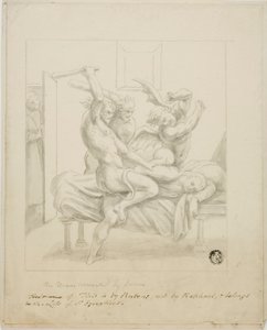O homem atormentado por sonhos de Peter Paul Rubens