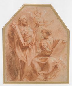 Os Profetas Davi e Daniel, c. 1601-2. de Peter Paul Rubens