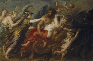A violação de Proserpina, 1636-1638 de Peter Paul Rubens