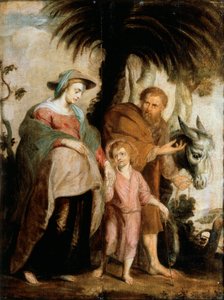 O Retorno do Egito, 1614. de Peter Paul Rubens