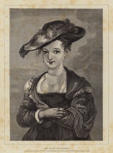 O retrato de chapéu espanhol