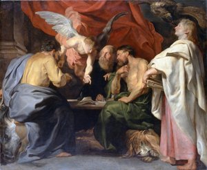 Os quatro Evangelistas de Peter Paul Rubens