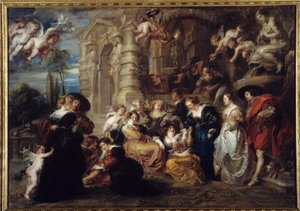 O jardim do amor de Peter Paul Rubens