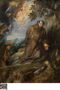 A estigmatização de São Francisco de Assis de Peter Paul Rubens
