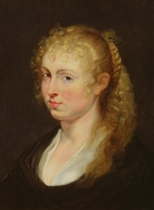 Jovem mulher com cabelo encaracolado, c.1618-20