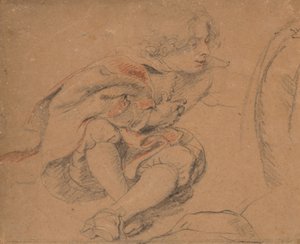 Jovem sentado de Peter Paul Rubens